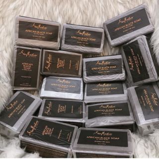 Xà phòng african black soap shea moisture 230g