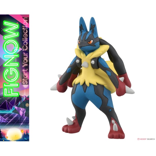 [NEW] Mô Hình Pokemon Chính Hãng Takara TOMY Monster Colletion - Moncolle Mega Lucario MS-52