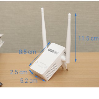 Hộp mở rộng sóng Wi-Fi Totolink EX201 Trắng