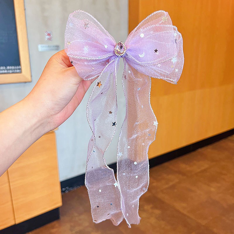 Kẹp Tóc Hình Nơ Hoạt Hình Xinh Xắn Cho Bé Gái Aku