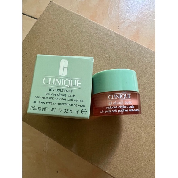Kem mắt CLINIQUE all about giảm quầng thâm mắt 5ml chính hãng
