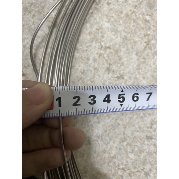 Dây thép inox loại 0,8li, 1 li, 1.5 li, 2 li, 2.5li, 3li sáng bóng độ bền cao, dẻo, dễ uốn