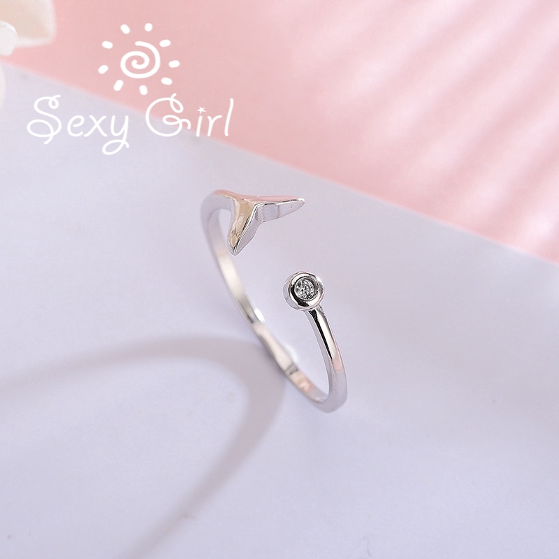 Vòng Tay Kim Loại Mặt Đuôi Cá Thời Trang Cho Nữ