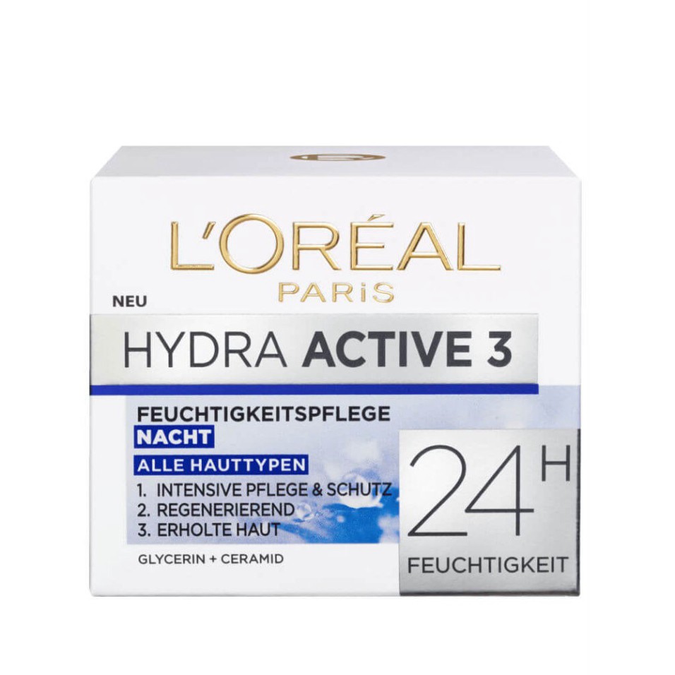 [Bố bỉm sữa 9x] Kem Dưỡng Da Loreal Hydra Active 3 Ngày và Đêm