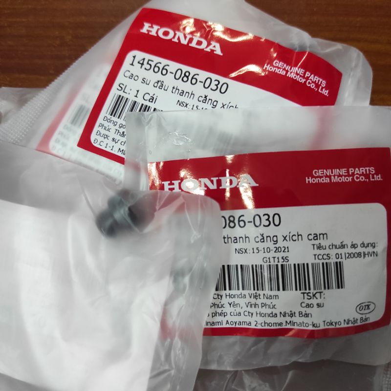 Cao su ống tăng cam, cao su đầu tăng cam, bịt tăng cam Honda
