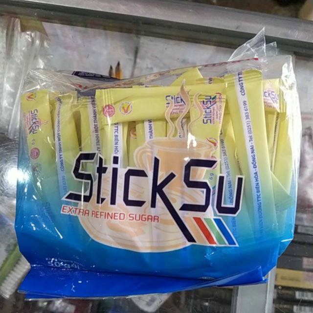 Đường Que StickSu Biên Hoà Gói 50quex 6g