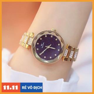 [Hàng chính hãng] [HÀNG CHÍNH HÃNG] Đồng hồ nữ Bee Sister 1571 dây thép ko gỉ mặt 3D
