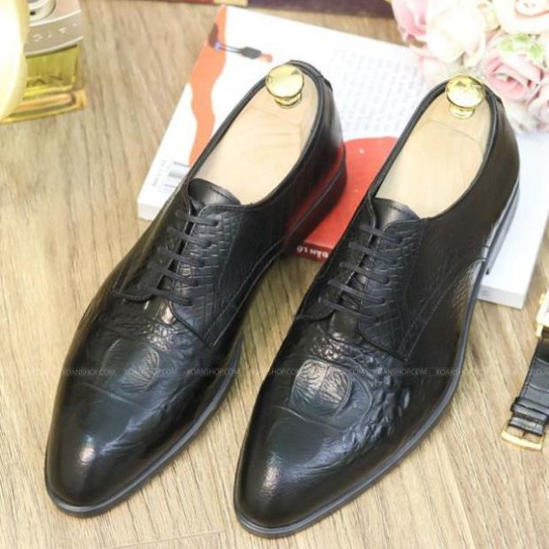 Giày Da Nam,giày lười nam,giày nam đẹp dập vân cá xấu xả kho giá gốc mã G021 🏌️