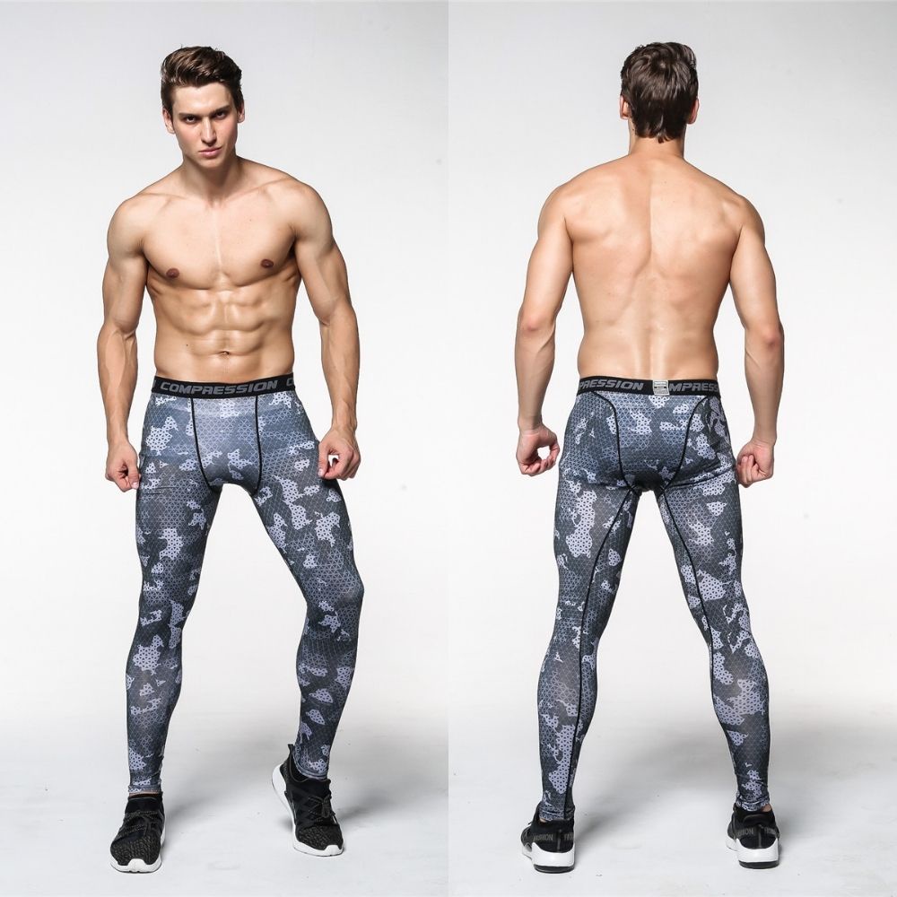 Quần legging thể thao size lớn thời trang dành cho nam chất lượng cao