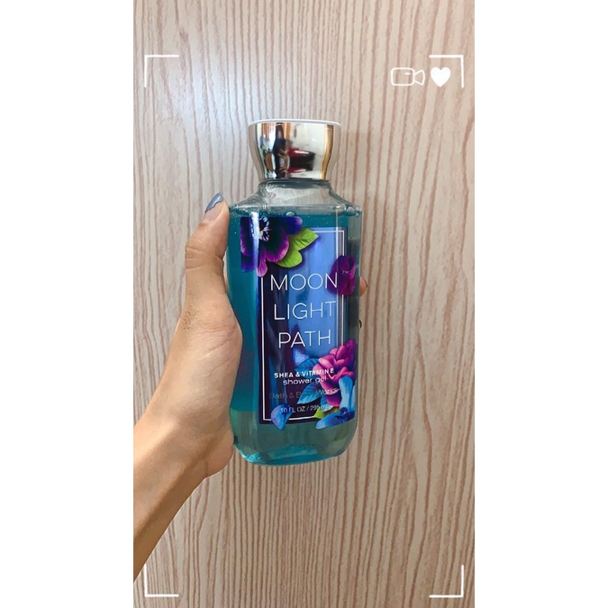 GEL TẮM BATH &amp; BODY WORKS MOONLIGHT PATH 295ML CHÍNH HÃNG - 8714