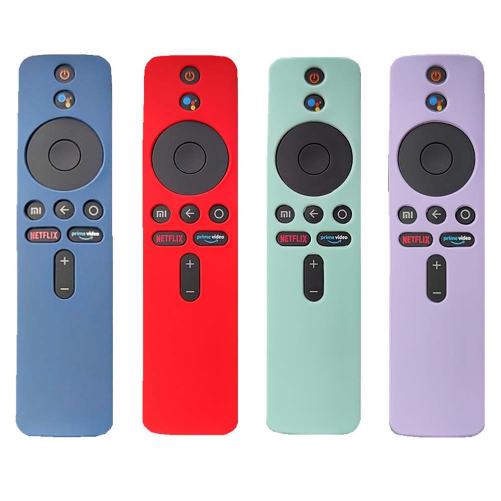 Vỏ bọc điều khiển từ xa bằng silicon mềm chống bụi chống sốc thời trang cho Xiaomi Box S/4X TV Stick