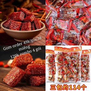 Set đồ ăn vặt 1 gói 38 miếng