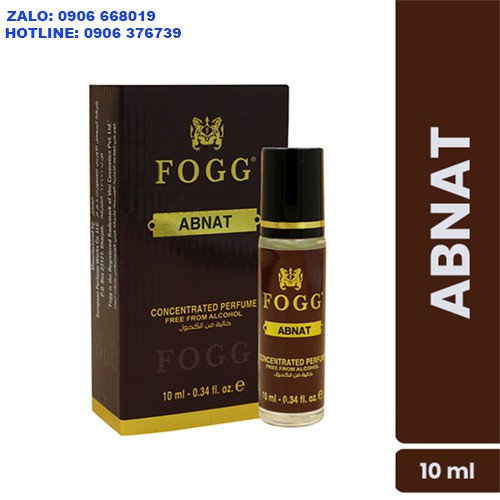 TINH DẦU DUBAI FOGG - ABNAT 10ml DẠNG LĂN