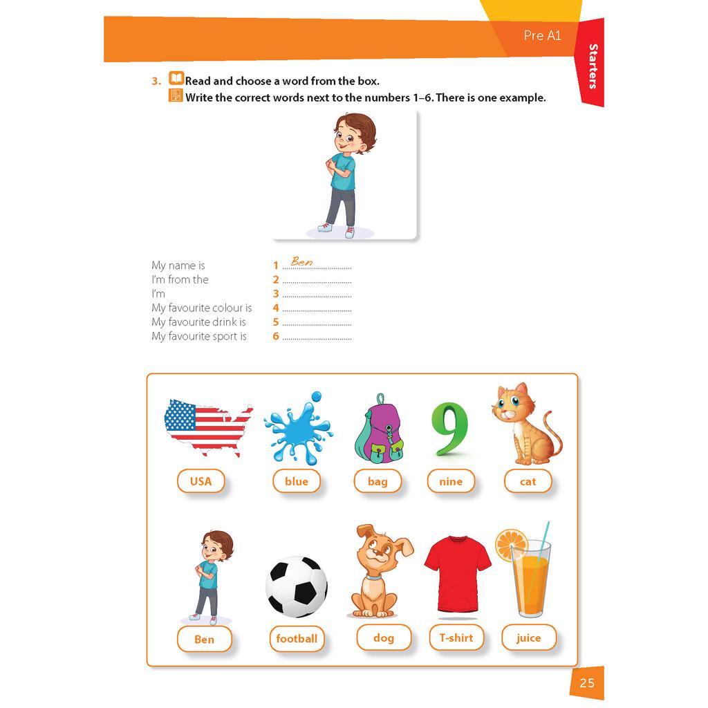 Sách - DTPbooks - Summer Camp Starters - Pre A1