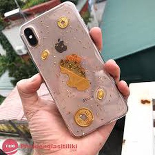 Trâu mèo thần tài dán ốp