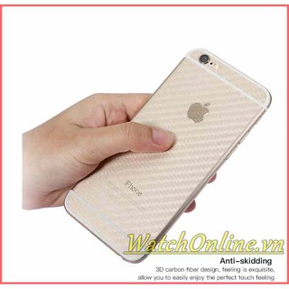 Miếng dán Carbon mặt lưng cho iPhone