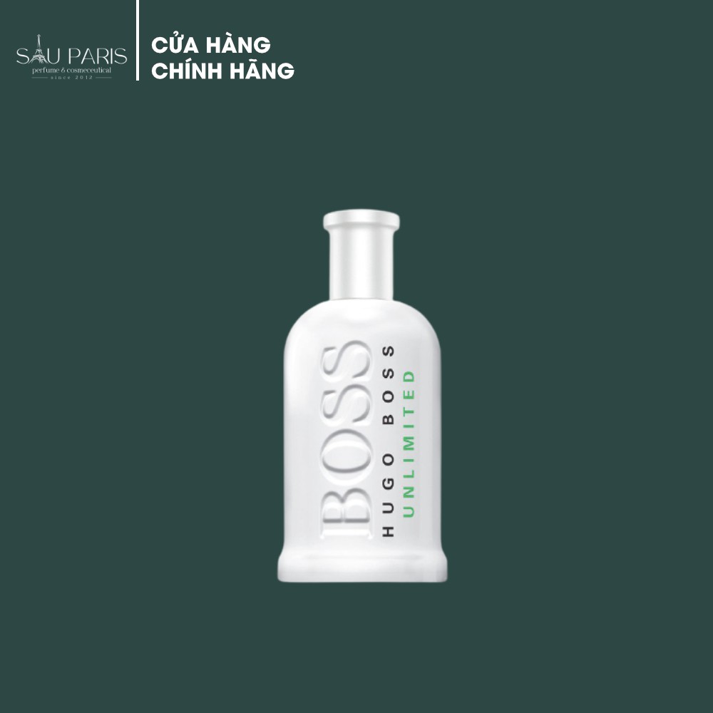 Nước hoa Hugo Boss Bottled Unlimited unisex cho nam và nữ, mùi hưng cá tính cho mùa hè