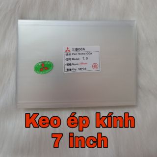 Keo ép kính 7 inch, bịch 50 cái