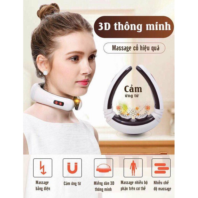 MÁY MÁT XA CỔ VAI GÁY 3D [Giá sỉ] [Sãn hàng]