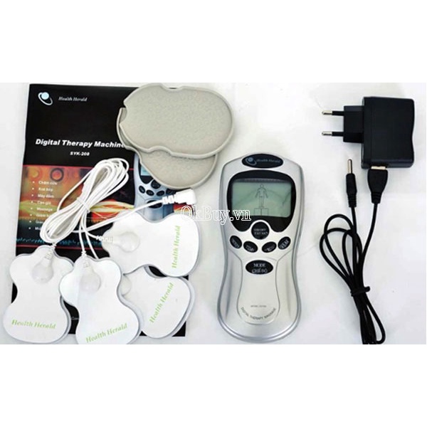 Máy Massage Bấm huyệt Xung Điện với 4 miếng dán