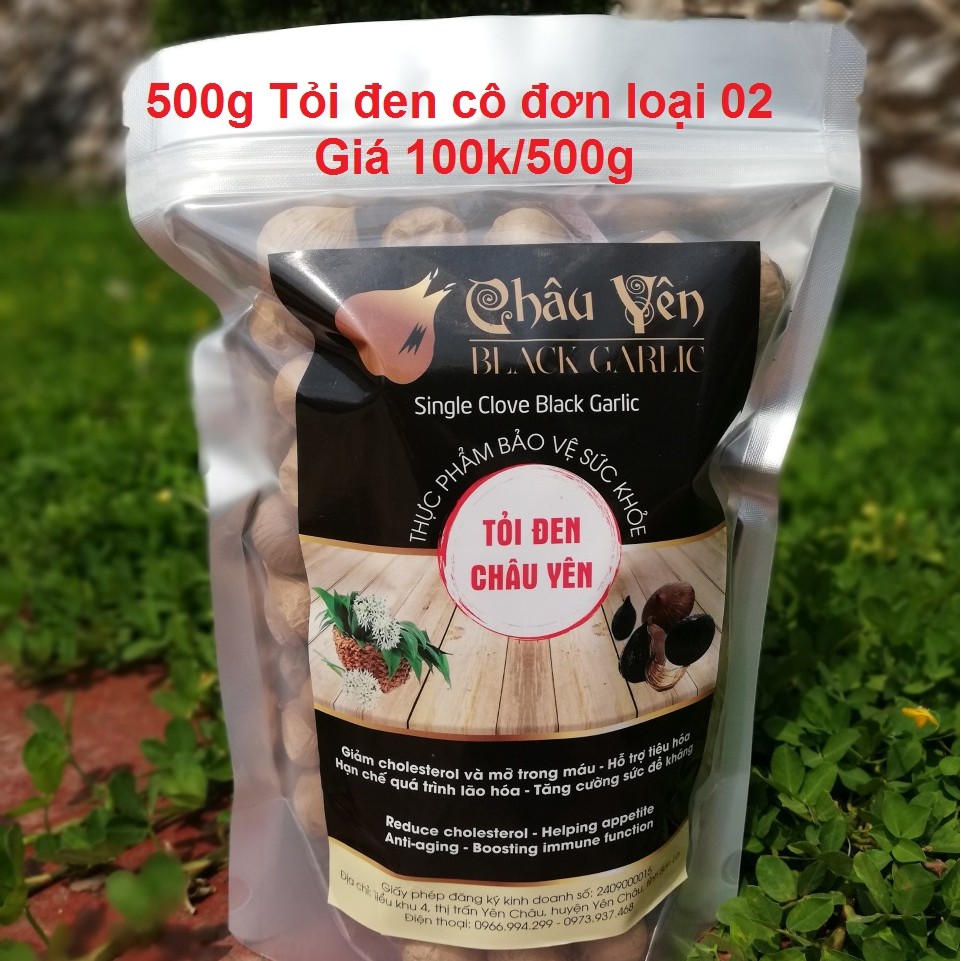 500g Tỏi đen lên men tự nhiên [Túi loại 02]