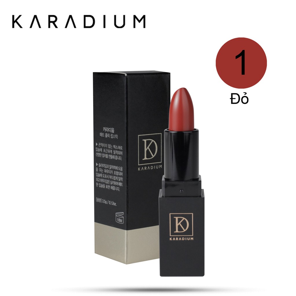 SON LÌ DẠNG THỎI KARADIUM MATT HOLIC LIPSTICK