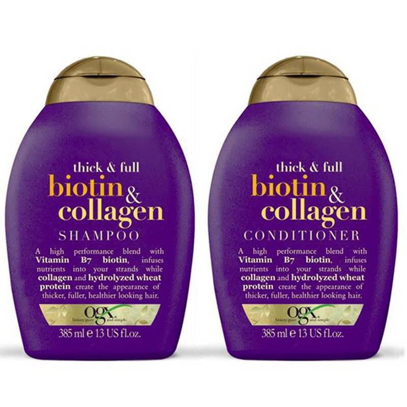 Dầu gội xả Ogx Biotin 385ml