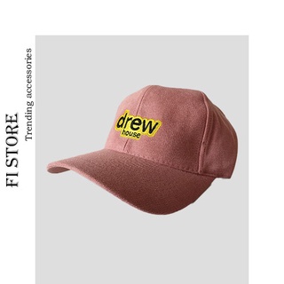 Mũ lưỡi trai unisex thêu chữ drew