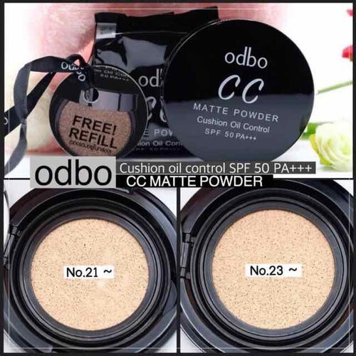 (OD625) Phấn Nước Kiềm Dầu CC Odbo Matte Powder Oil Control TẶNG LÕI