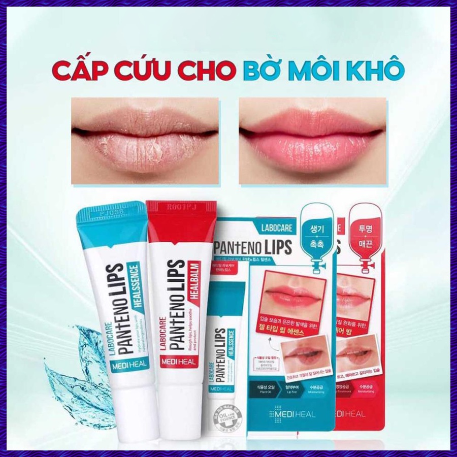 Son Dưỡng Ẩm Môi Siêu Lì Có Màu Lâu Trôi Ngày Và Đêm Mediheal Labocare Pantenolips Giảm Thâm, Chống Nẻ Dưỡng Ẩm Môi