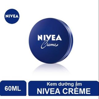 Kem Dưỡng Ẩm Da Nivea Creme 60Ml Xanh Chống Khô Nẻ Da Tay Mịn Màng Mềm Mại Giảm Rạn Da Nứt Gót Chân