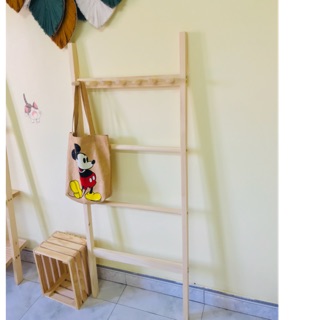 Thang gỗ deocr - phụ kiện chụp hình kiểu hàn quốc (ảnh thật)