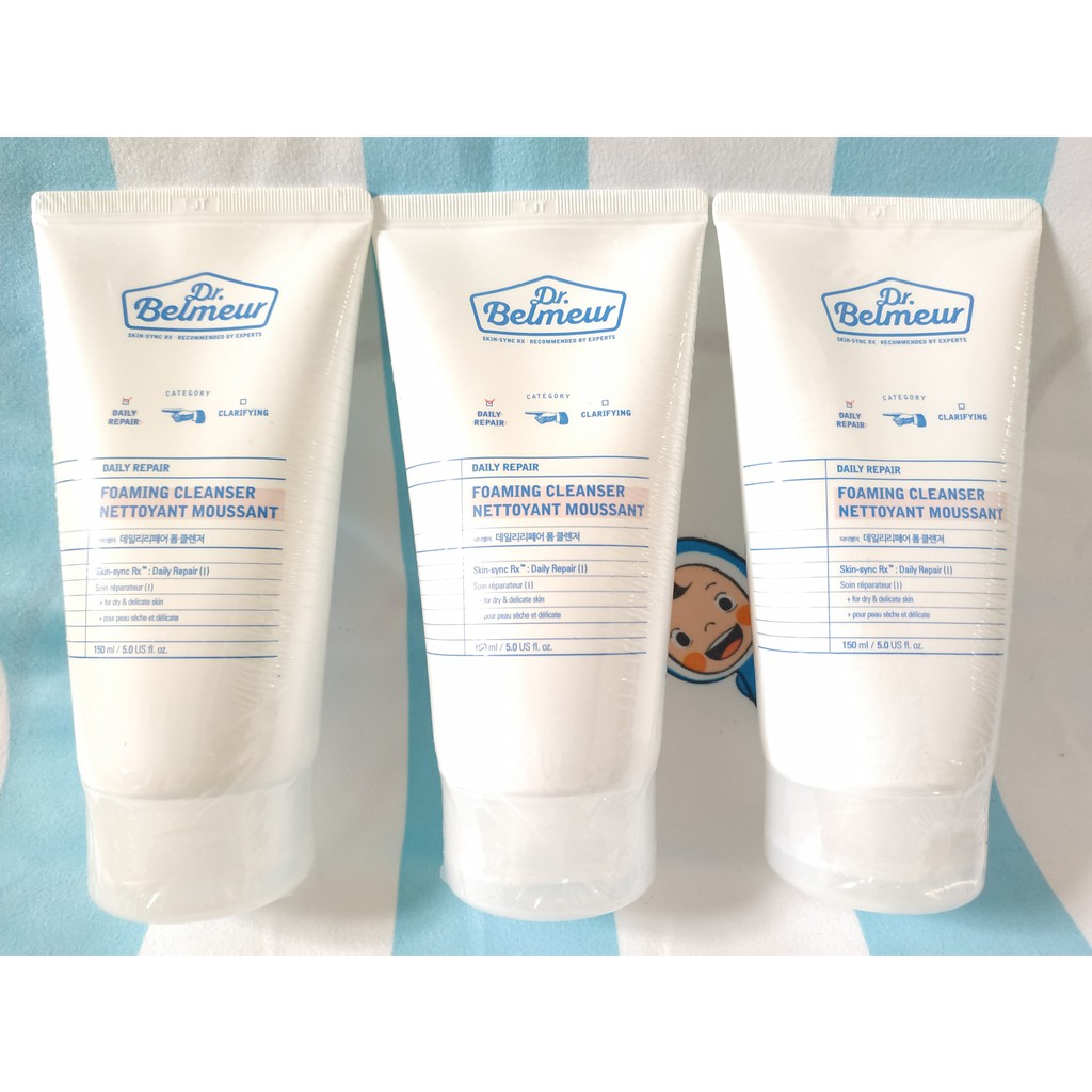 [Mã COSTFS13 - 8% - Tối đa 40K đơn 250K] Sữa Rửa Mặt Dịu Nhẹ TheFaceShop Dr.Belmeur Daily Repair Foam Cleanser 150Ml | BigBuy360 - bigbuy360.vn