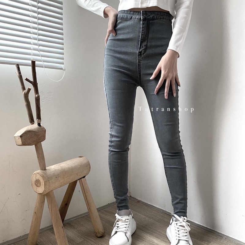 Quần Skinny jean co giãn ( Ảnh thật - clip)