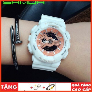 Đồng hồ thể thao nam nữ SPORT WATCH chạy kim và số điện tử cực chất