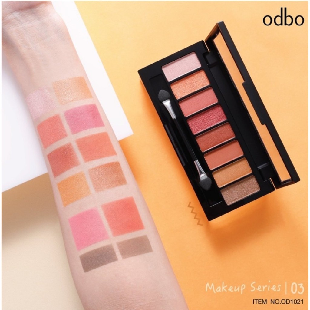 Phấn mắt Odbo 2 tầng Makeup OD1021