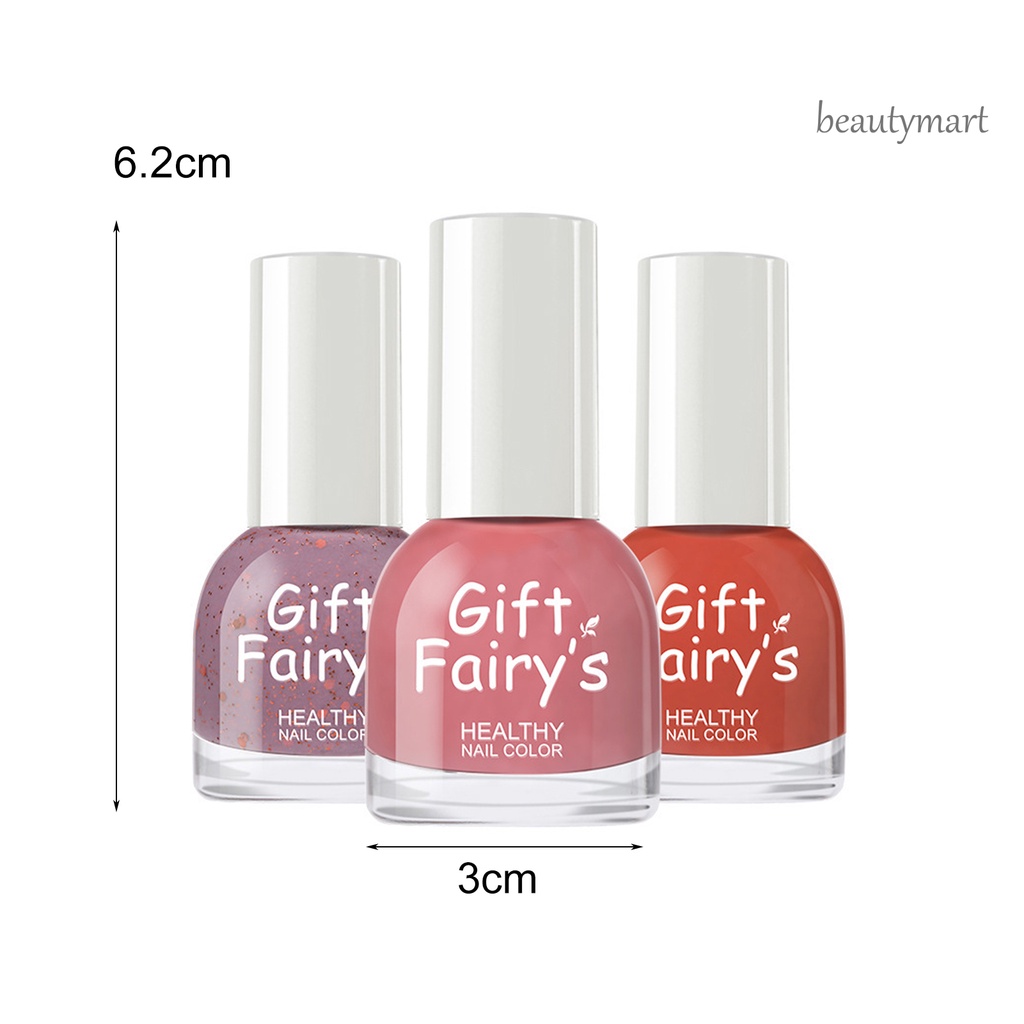 [Hàng mới về] Sơn móng tay màu trơn 10ml nhiều màu sắc tùy chọn dành cho nữ