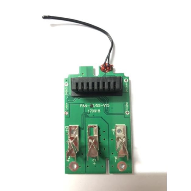 Bộ vỏ mạch pin Panasonic 18V 2 hàng, nhận sạc zin đời mới