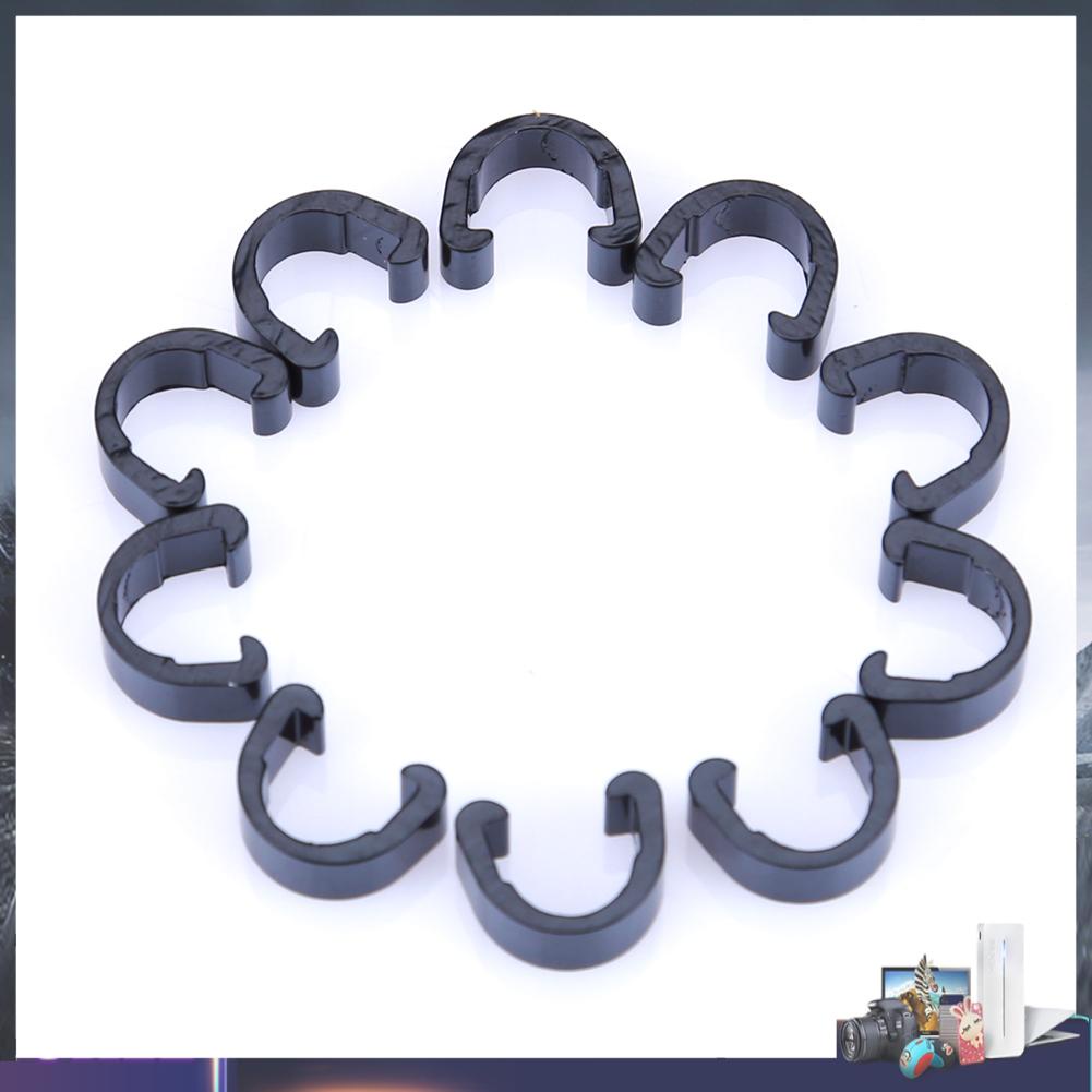 Set 10 kẹp chữ C cố định dây phanh xe đạp