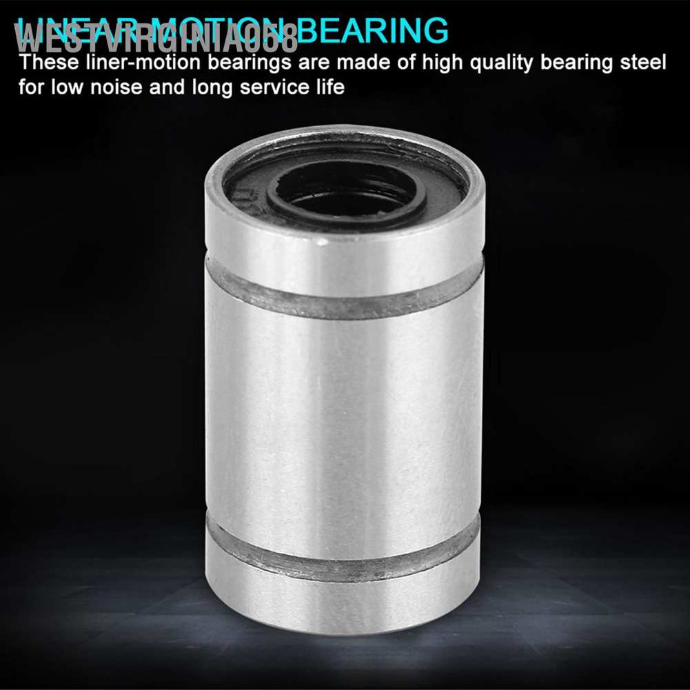 Hot Deals8 cái LM6UU 6mm Vòng bi chuyển động tuyến tính Ống lót cho Máy in 3D Bộ phận CNCSpot ExpressWestvirginia058