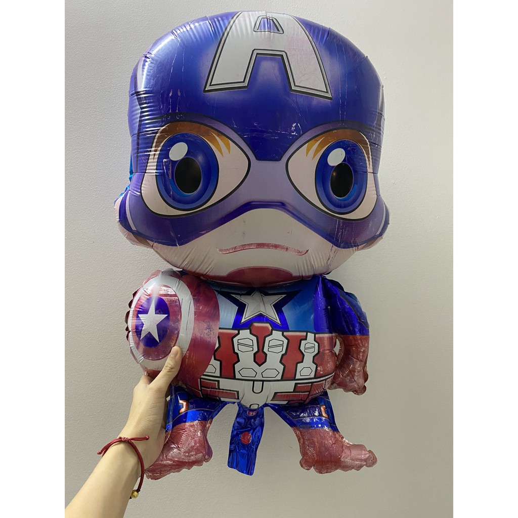 (XẢ KHO) XẢ KHO BÓNG TRÁNG NHÔM TRUNG CAPTAIN, BONG BÓNG KIẾNG TRANG TRÍ TIỆC