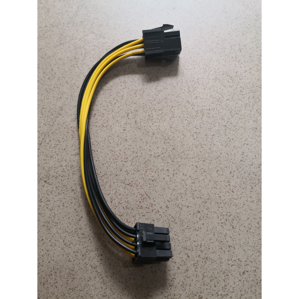 Dây chuyển nguồn 6 pins ra 8 pins cho VGA Shopee Việt Nam