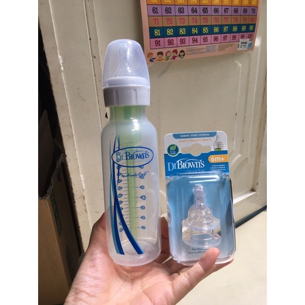 Bình sữa dr brown 120ml / 250ml