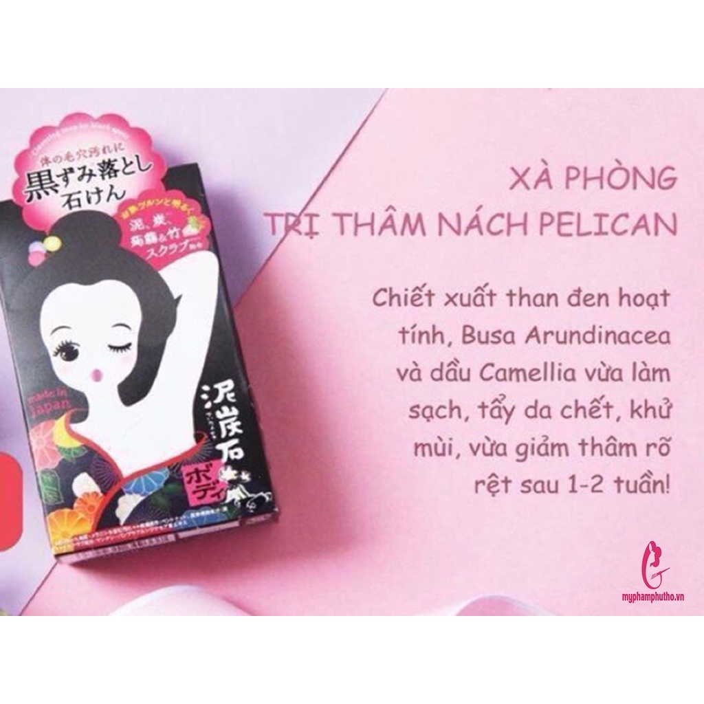 Xà phòng Pelican trị thâm vùng nách Nhật Bản