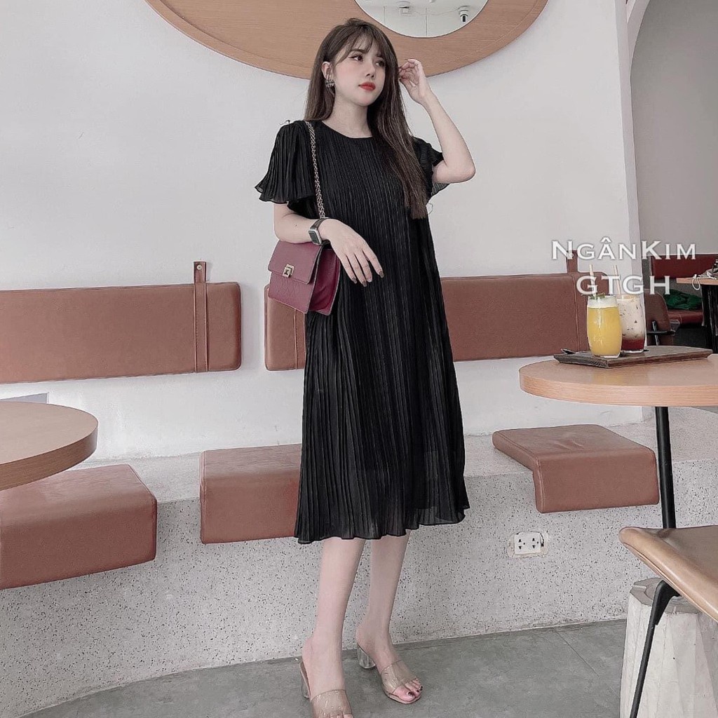 Đầm Bầu Váy Bầu Công Sở Dáng Suông Tay Ngắn Thiết Kế Đi Làm Đi Chơi A088 Lin Store66