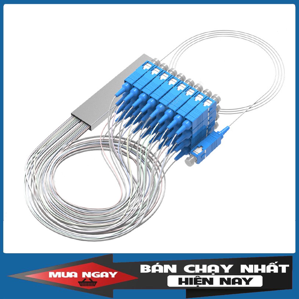 [Giảm giá] Bộ chia quang splitter SC UPC Splitter Mini - Chất lượng cao - Đại lý phân phối toàn quốc