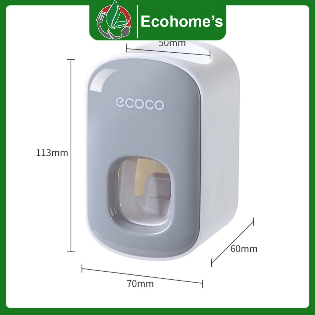 Bộ nhả kem đánh răng đơn ecoco  mẫu mới nhỏ gọn tiện lợi