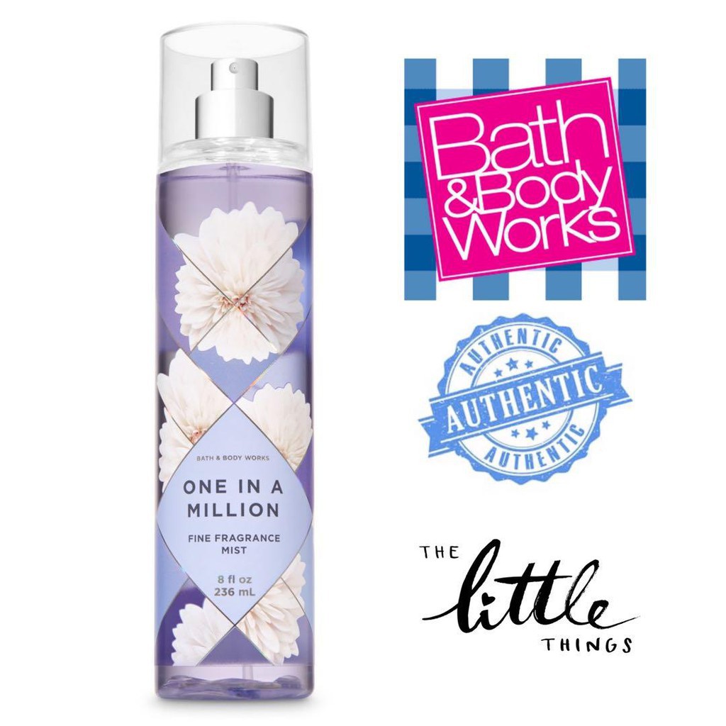 Xịt Thơm Mịn Da Lưu Hương Toàn Thân Bath & Body Works - One In a Million
