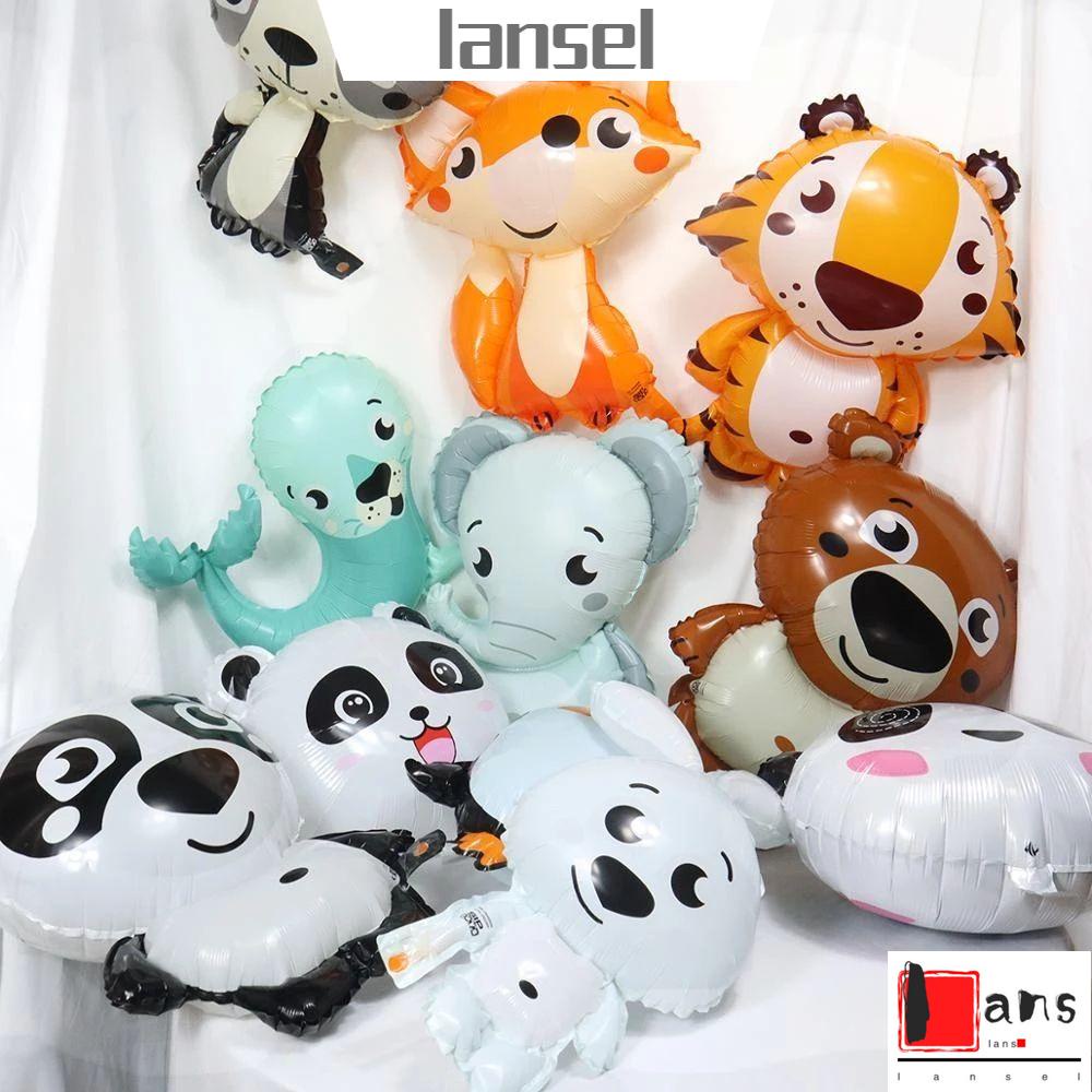 Bong Bóng Nhôm Bơm Hơi Hình Động Vật Hoạt Hình Trang Trí Tiệc Sinh Nhật Cho Bé