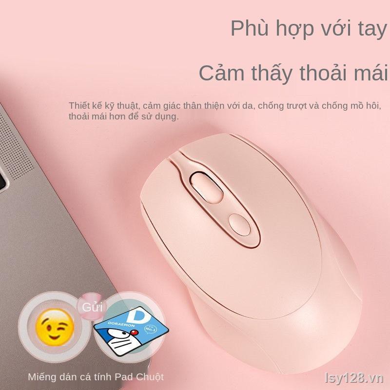 ✶Tắt tiếng sạc chuột không dây cho nam và nữ, dễ thương mới mẻ, dành máy tính xách tay Apple, Dell, HP, Lenovo